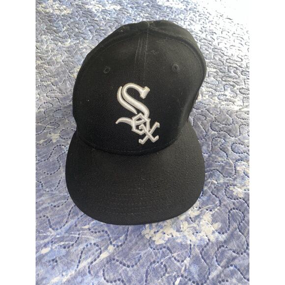 New Era Chicago White Sox Black‎ Wool 2003 ASG Hat 59fifty Size 7 MLB - Picture 12 of 12